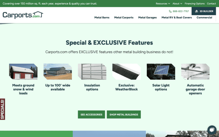 metal carports results after